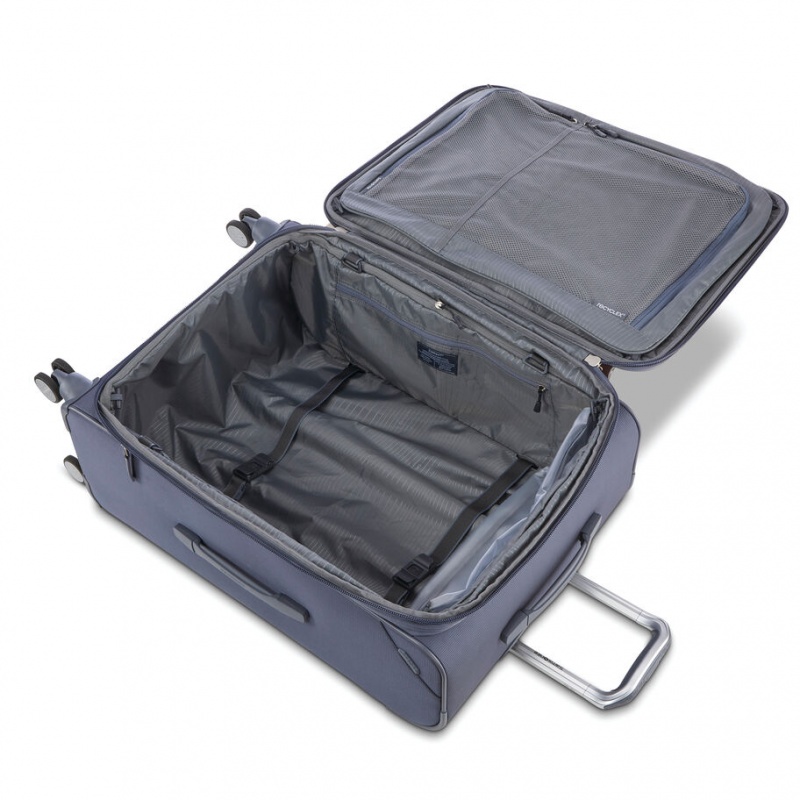 Lighe Grey Samsonite Ascentra Medium Expandable Spinner Luggage Checked Luggage | FQX368452