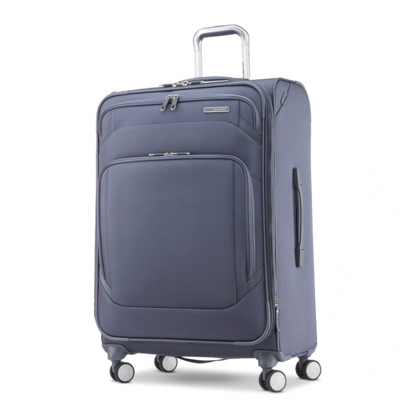 Lighe Grey Samsonite Ascentra Medium Expandable Spinner Luggage Checked Luggage | FQX368452