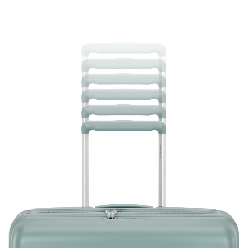 Light Green Samsonite Elevation & trade Plus Medium Glider Hardside Luggage Checked Luggage | VQX724095