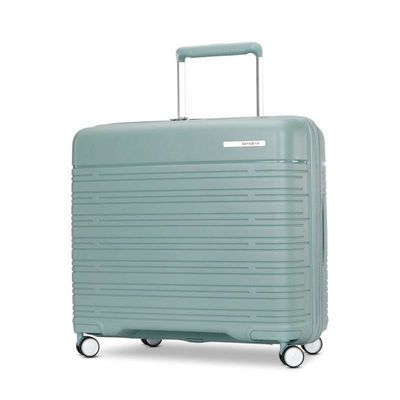 Light Green Samsonite Elevation & trade Plus Medium Glider Hardside Luggage Checked Luggage | VQX724095