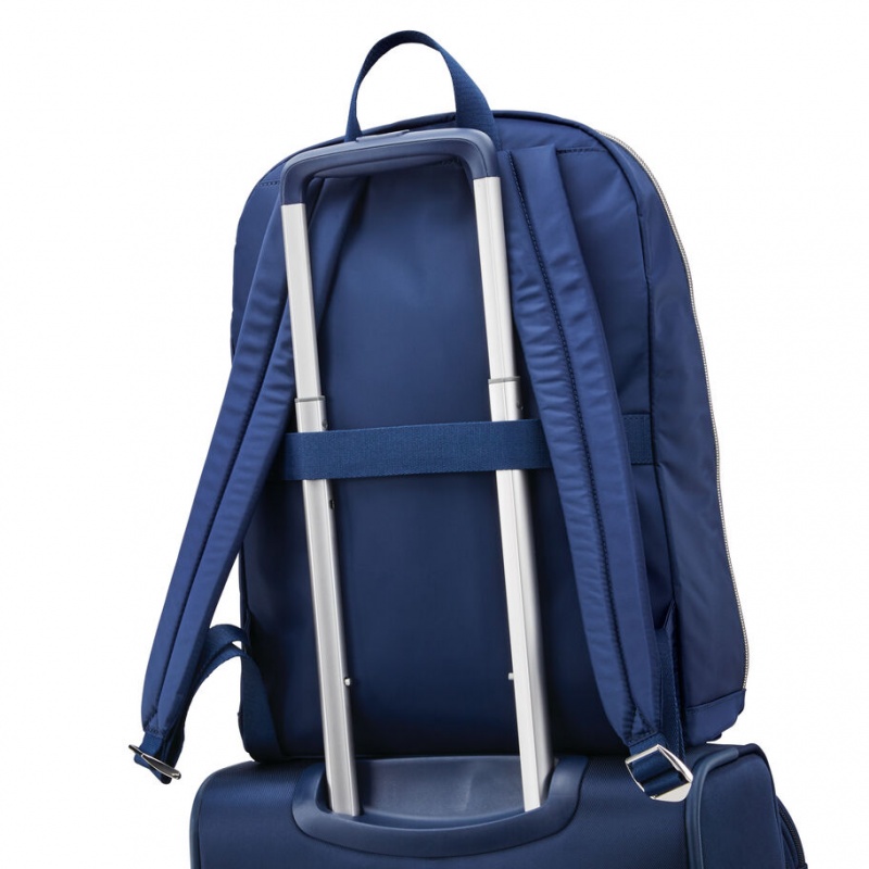 Navy Blue Samsonite Mobile Solution Everyday Everyday Bags & Backpacks Backpacks | ART690235