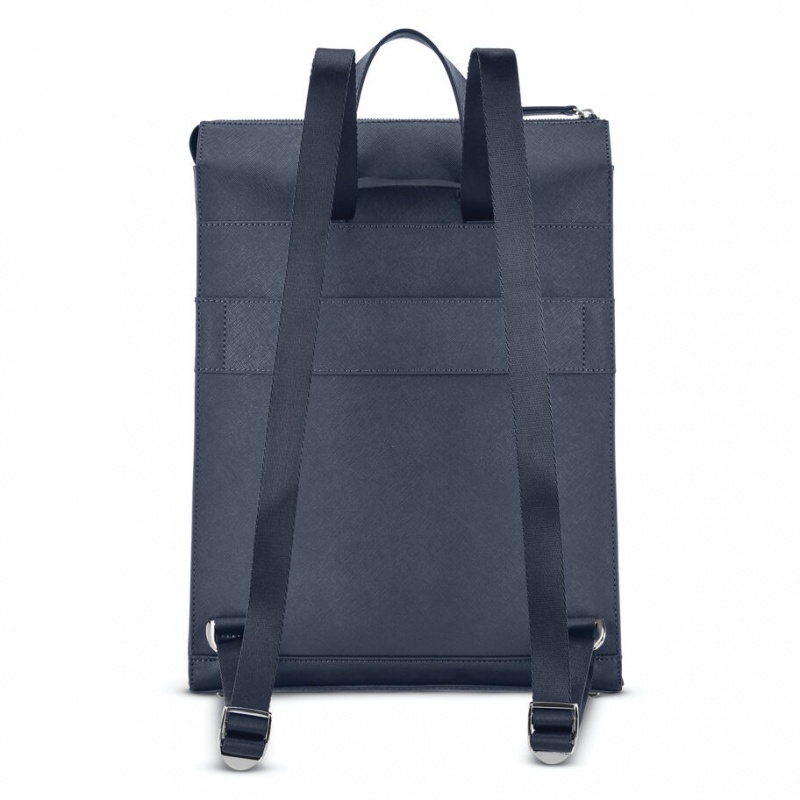 Navy Samsonite Executive Leather Convertibles Bags & Backpacks Backpacks | XZA457362