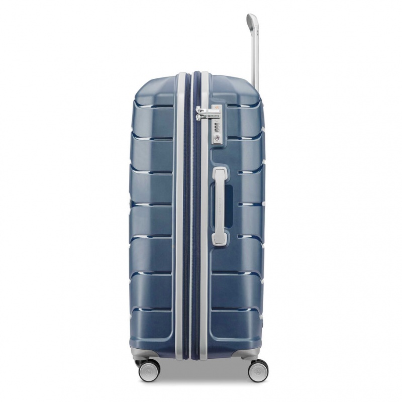 Navy Samsonite Freeform Large Spinner Luggage Checked Luggage | PUQ572419