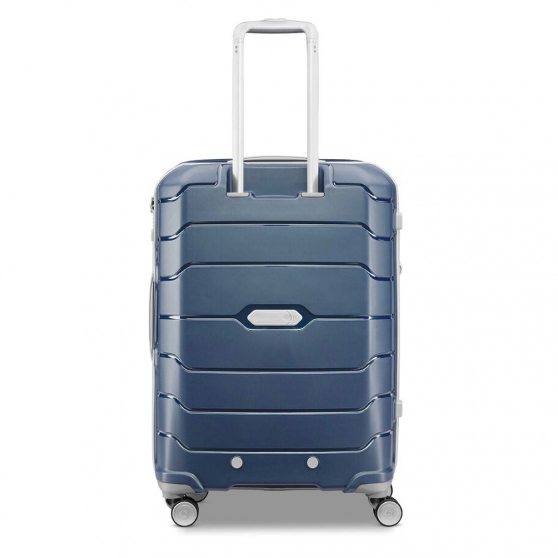 Navy Samsonite Freeform Medium Spinner Hardside Luggage Checked Luggage | YOJ245961