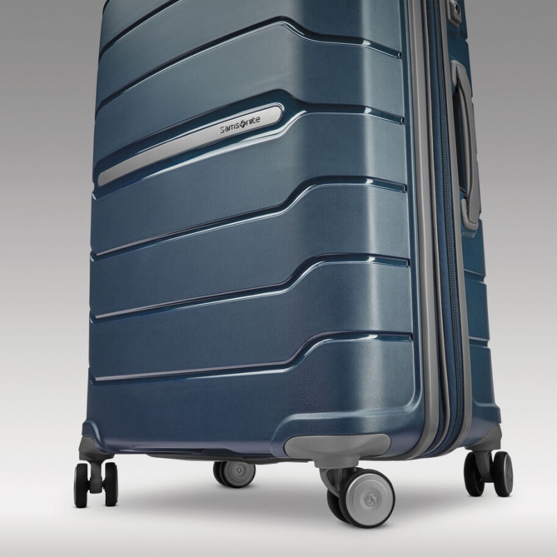 Navy Samsonite Freeform Medium Spinner Hardside Luggage Checked Luggage | YOJ245961