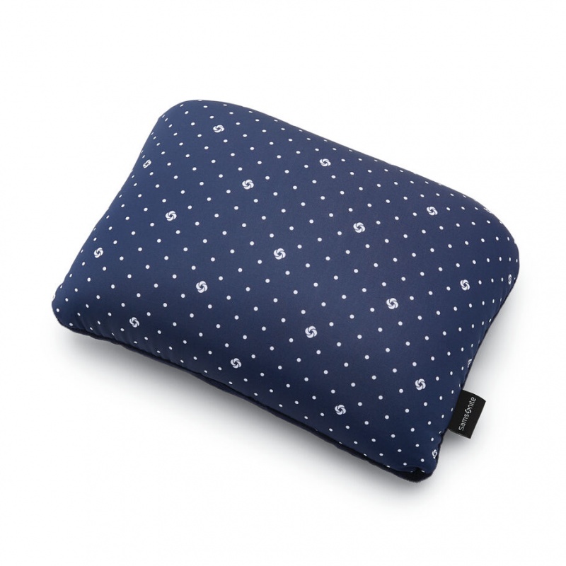 Navy Samsonite Magic 2 in 1 Accessories Pillow | TJE054381