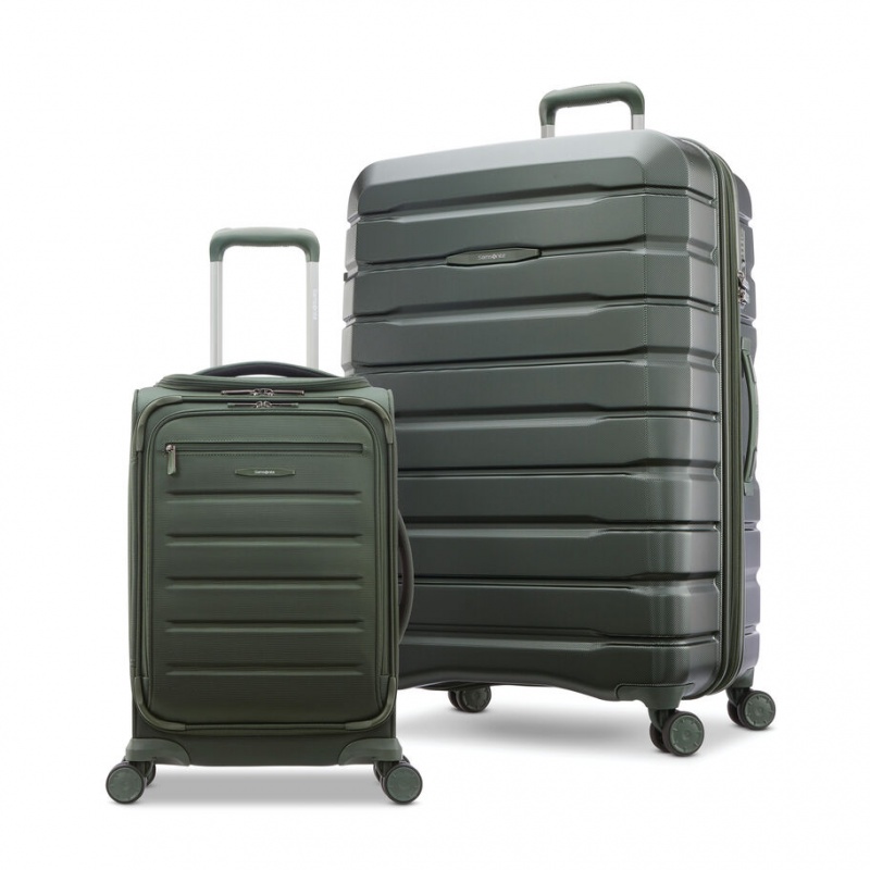 Olive Samsonite Equilibrium 2 Piece Luggage Sets | YHX843962