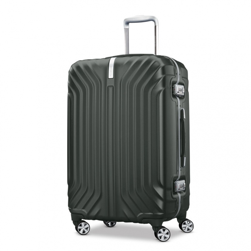 Olive Samsonite Tru-Frame Medium Spinner Hardside Luggage Checked Luggage | BDL673129