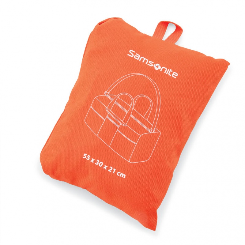 Orange Samsonite Foldaway Duffel Bags & Backpacks Duffle Bags | JXD673841