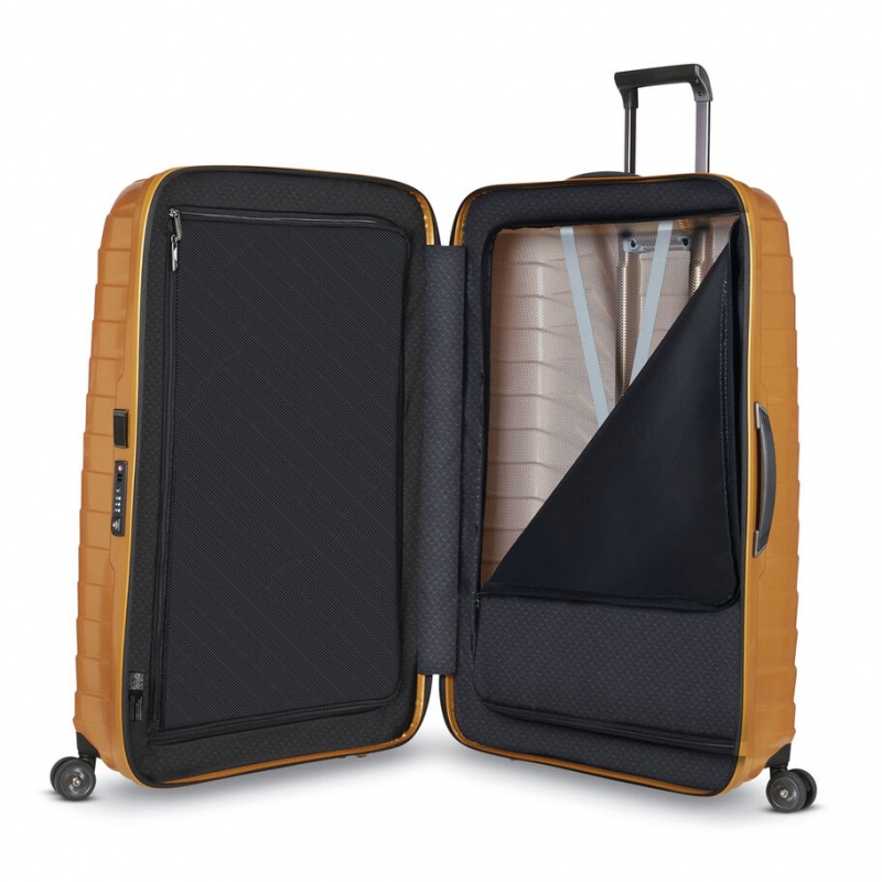 Orange Samsonite Proxis Extra Large Spinner Luggage Checked Luggage | ONU914362