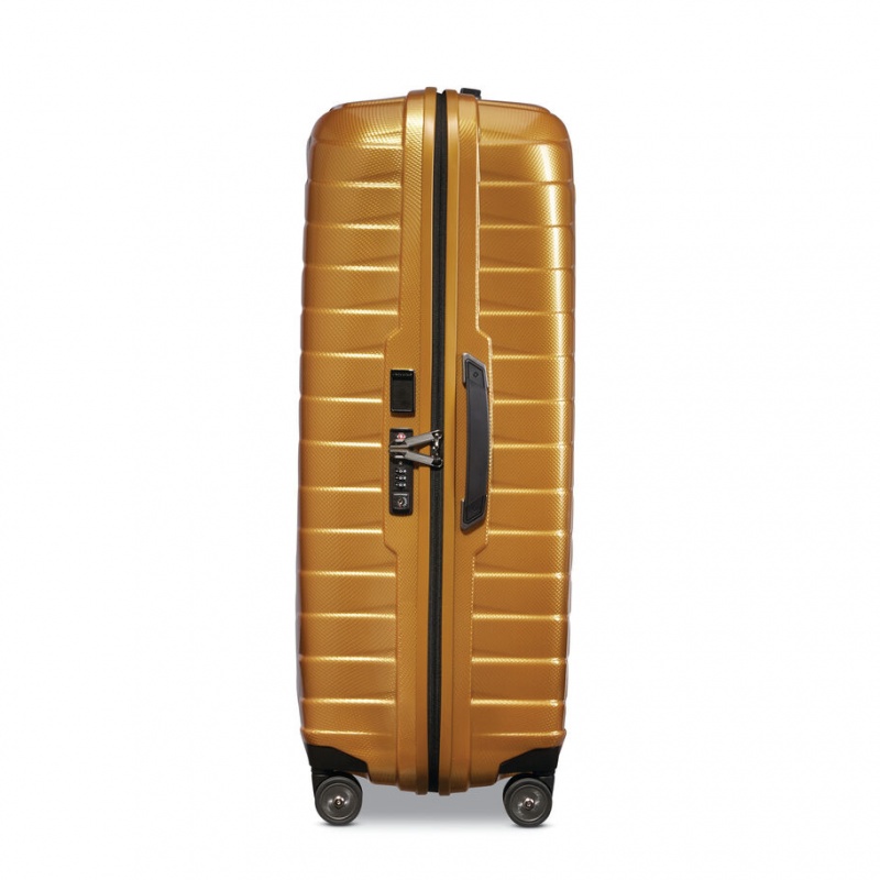 Orange Samsonite Proxis Extra Large Spinner Luggage Checked Luggage | ONU914362