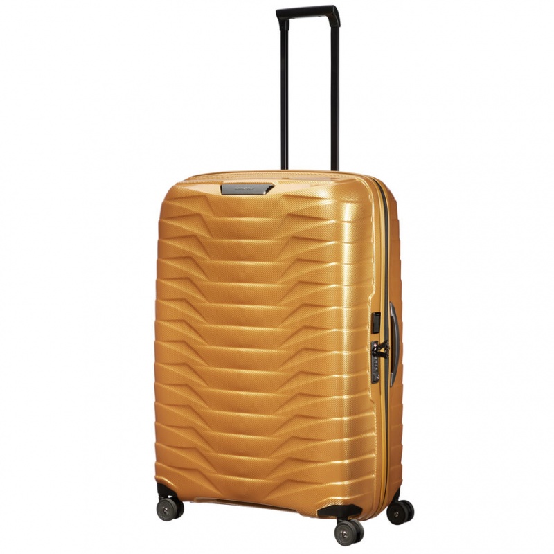 Orange Samsonite Proxis Extra Large Spinner Luggage Checked Luggage | ONU914362