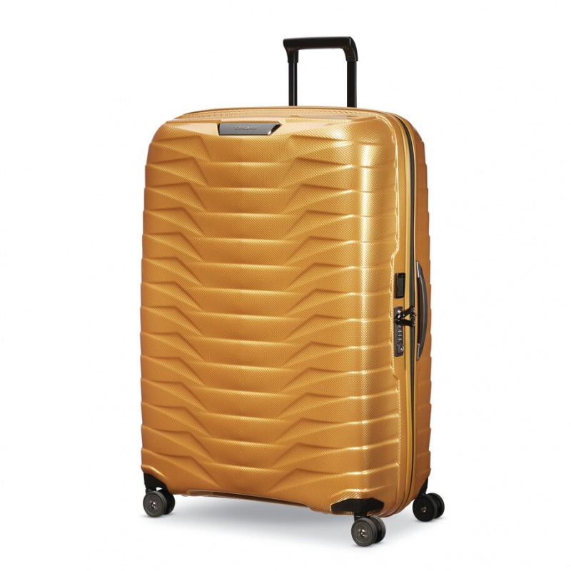 Orange Samsonite Proxis Extra Large Spinner Luggage Checked Luggage | ONU914362