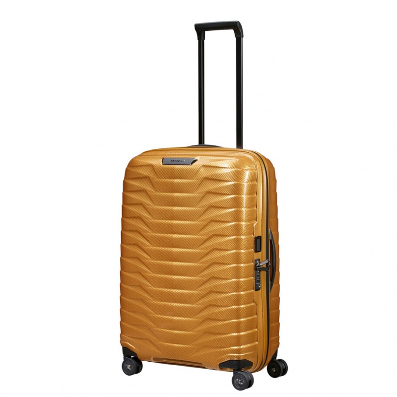 Orange Samsonite Proxis Medium Spinner Luggage Checked Luggage | MXG963508