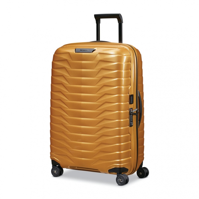 Orange Samsonite Proxis Medium Spinner Luggage Checked Luggage | MXG963508