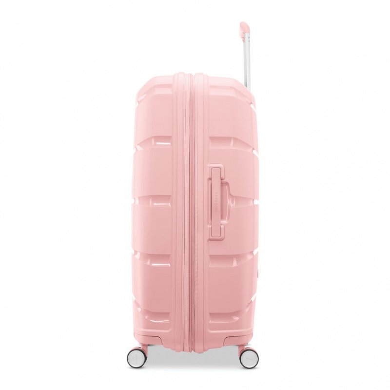 Pink Samsonite Outline Pro Large Spinner Hardside Luggage Checked Luggage | LPC751824