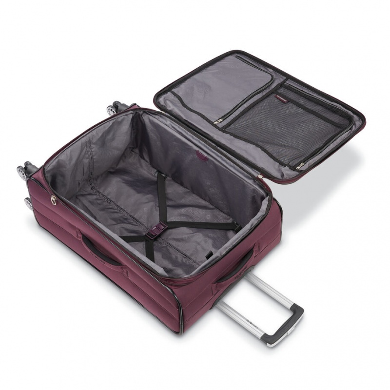 Purple Samsonite Ascella X Large Spinner Luggage Checked Luggage | ROJ560182