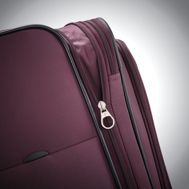 Purple Samsonite Ascella X Large Spinner Luggage Checked Luggage | ROJ560182