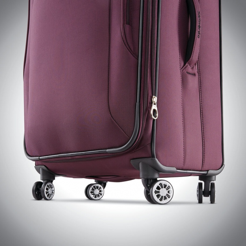 Purple Samsonite Ascella X Large Spinner Luggage Checked Luggage | ROJ560182