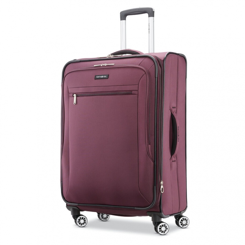 Purple Samsonite Ascella X Large Spinner Luggage Checked Luggage | ROJ560182