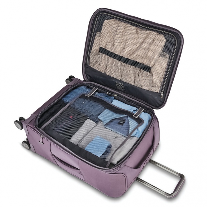 Purple Samsonite Theorym Medium Spinner Luggage Checked Luggage | OHP359841