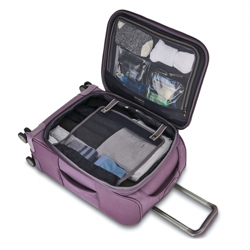 Purple Samsonite Theorym Spinner Luggage Carry On Luggage | PJS924863