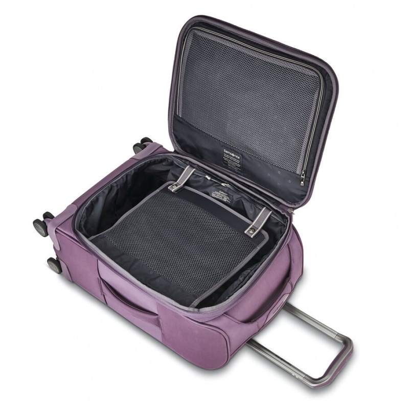 Purple Samsonite Theorym Spinner Luggage Carry On Luggage | PJS924863