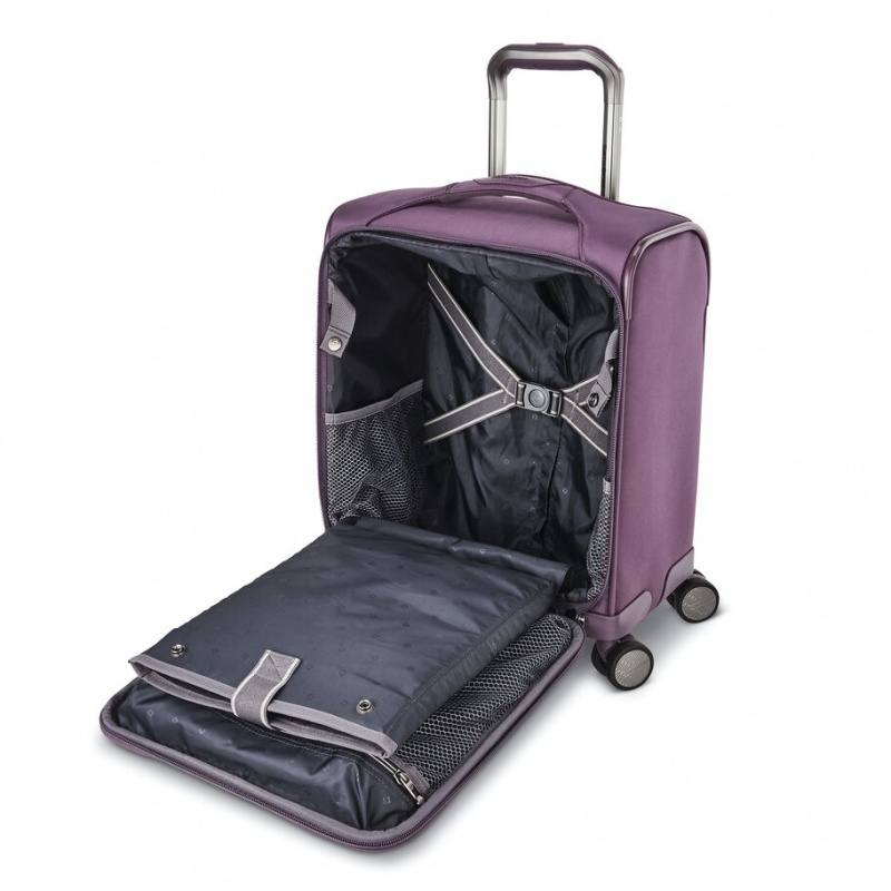 Purple Samsonite Theorym Underseater Spinner Luggage Carry On Luggage | OYN978064