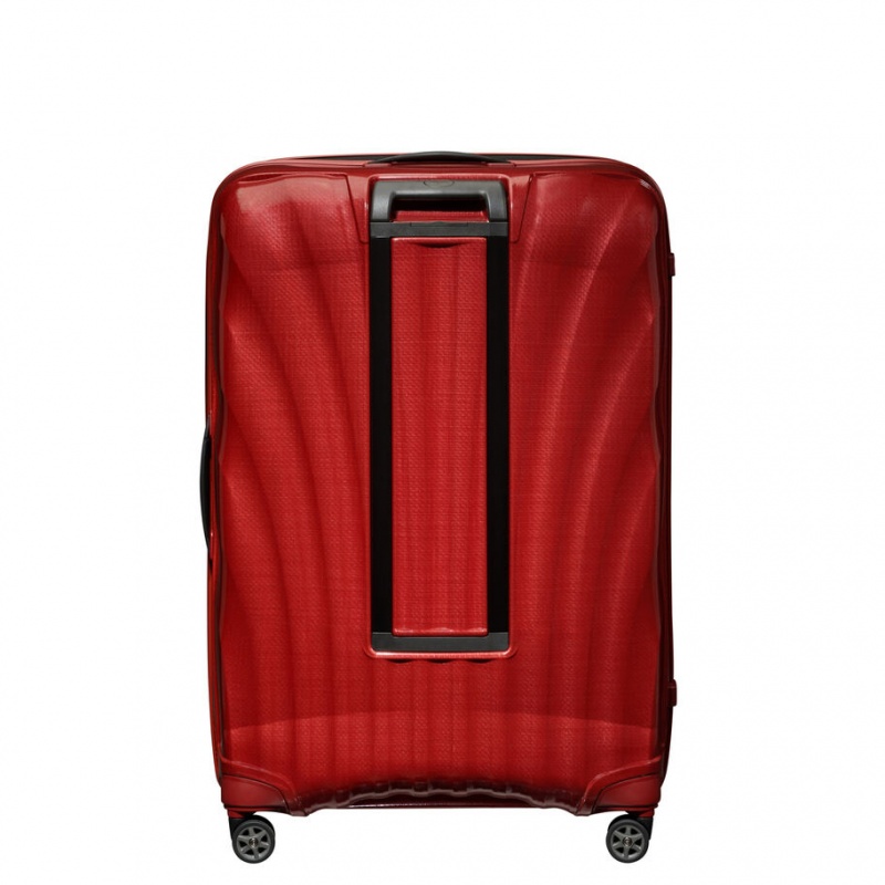 Red Samsonite C-Lite Extra Large Spinner Hardside Luggage Checked Luggage | GTM962731