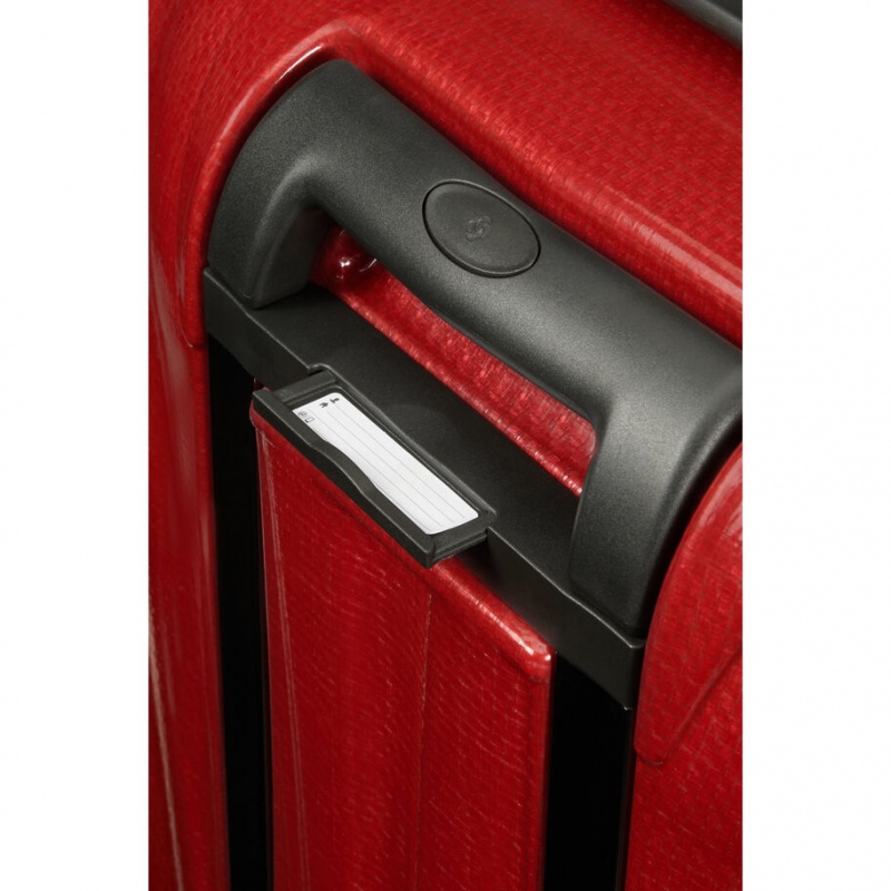 Red Samsonite C-Lite Large Spinner Hardside Luggage Checked Luggage | NTP247983