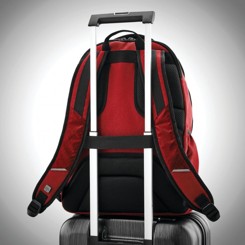 Red Samsonite Carrier GSD Bags & Backpacks Backpacks | SQE540329