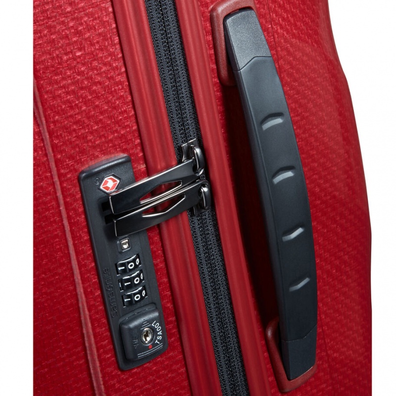 Red Samsonite Label Cosmolite 3.0 20