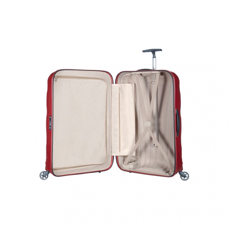 Red Samsonite Label Cosmolite 3.0 28