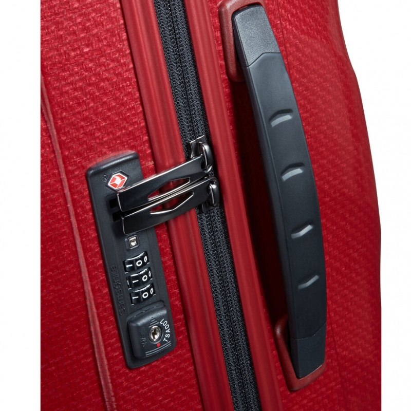 Red Samsonite Label Cosmolite 3.0 28