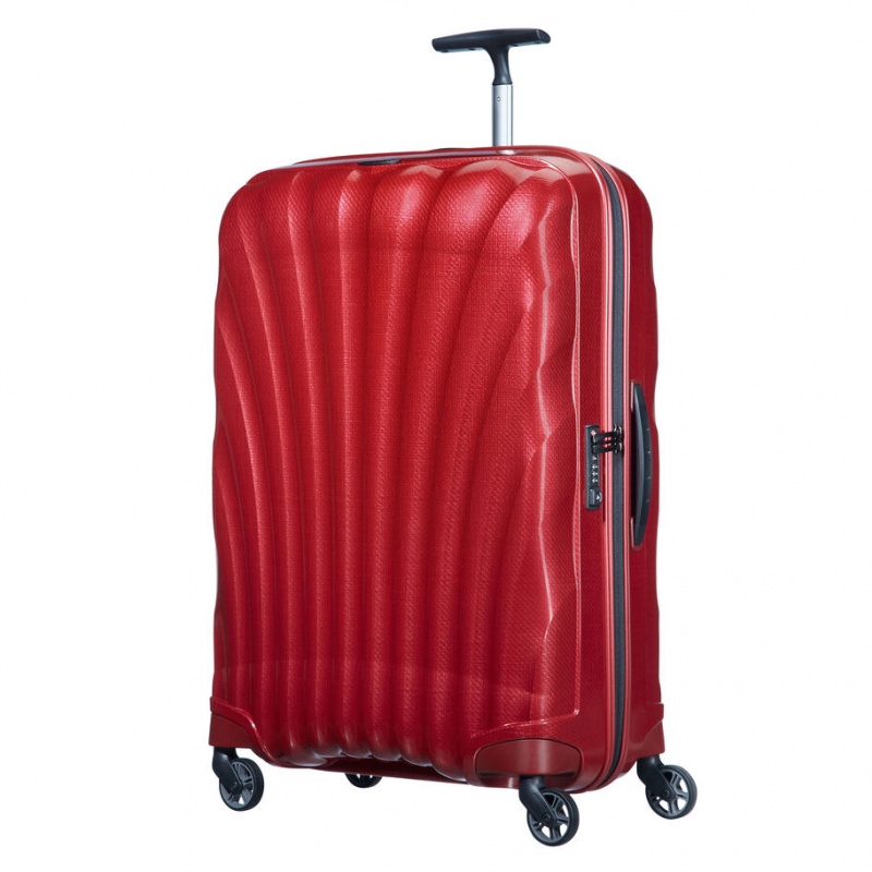 Red Samsonite Label Cosmolite 3.0 28\