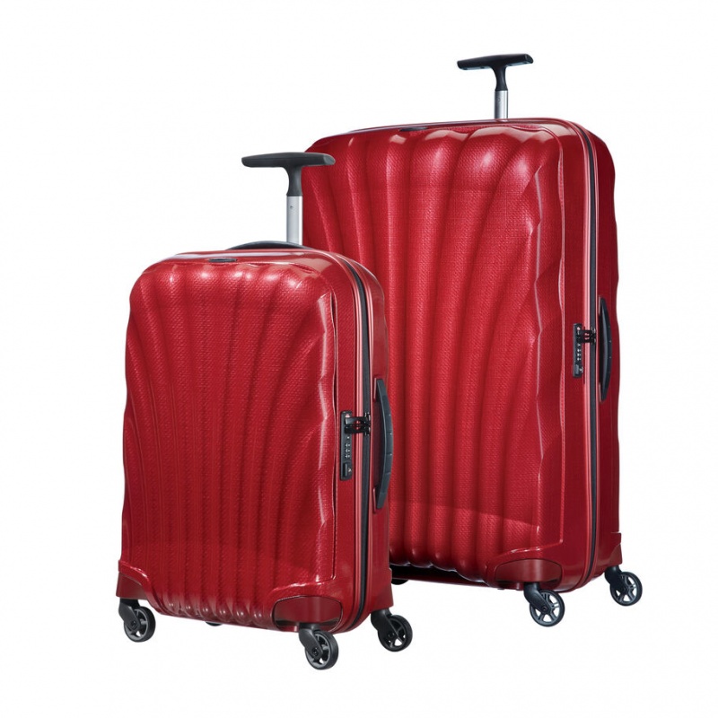 Red Samsonite Label Cosmolite 3.0 2 Piece (COXL) Luggage Sets | BVT071296