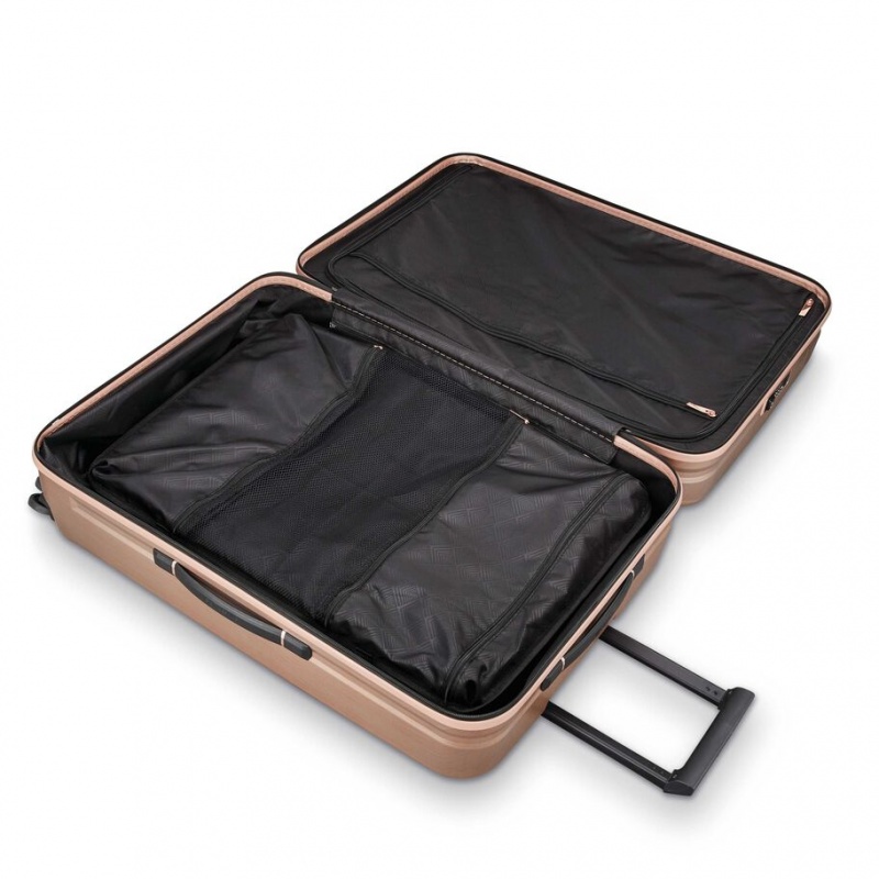 Rose Gold Samsonite Novaire Large Spinner Large Hardside Luggage Checked Luggage | LMU743962