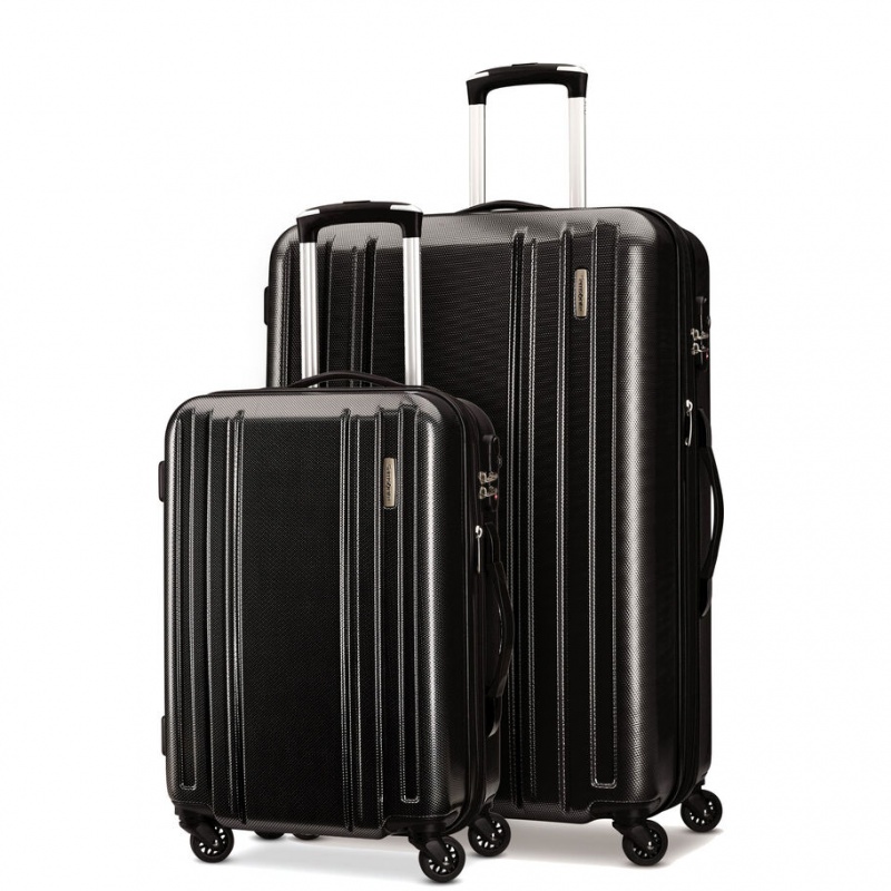 Silver Samsonite Carbon 2 2 Piece Luggage Sets | CBT038725