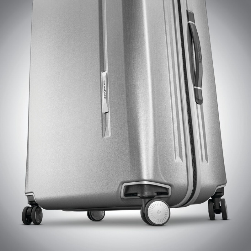 Silver Samsonite Novaire 2 Piece Hardside Luggage Sets | MQU861745