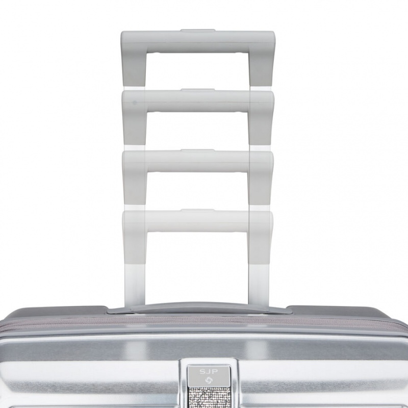 Silver Samsonite Sarah Jessica Parker: Large Expandable Spinner Luggage Checked Luggage | OAL136048