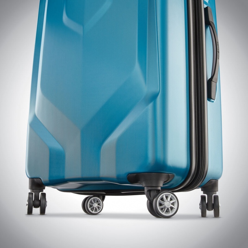 Turquoise Samsonite Opto PC 2 Spinner Large Luggage Checked Luggage | OBK241590