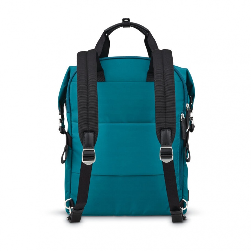 Turquoise Samsonite Sarah Jessica Parker: The Carried Away Convertible Bags & Backpacks Backpacks | FOE179482