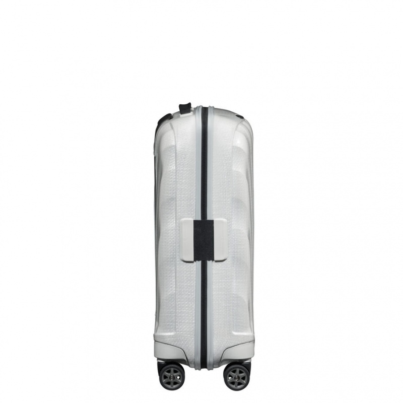 White Samsonite C-Lite Spinner Hardside Luggage Carry On Luggage | FHD046318