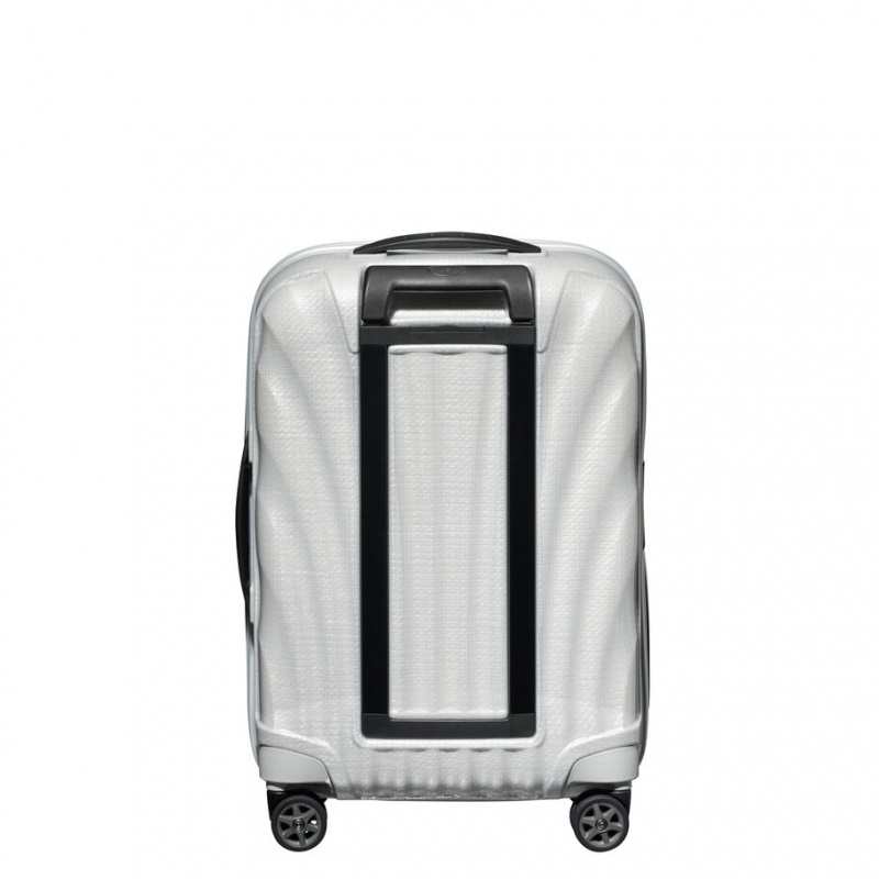 White Samsonite C-Lite Spinner Hardside Luggage Carry On Luggage | FHD046318